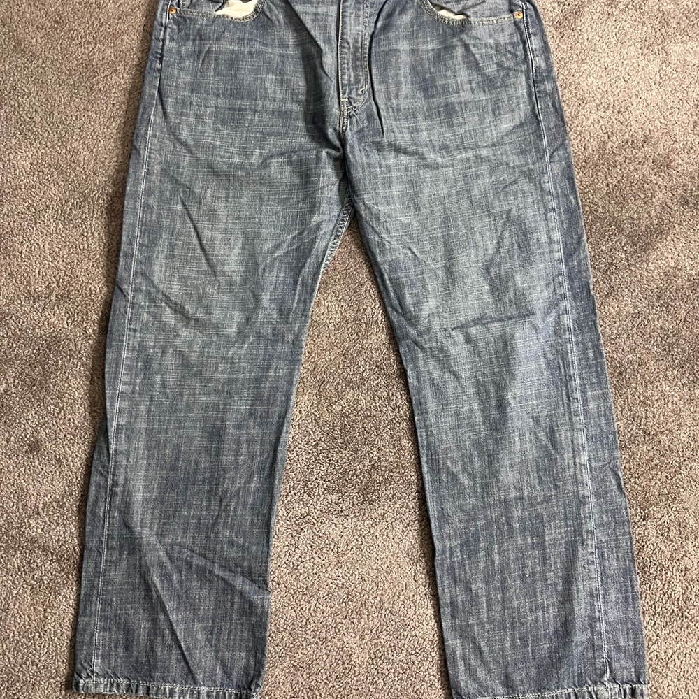 Mens Levi’s 569 denim size 38x32